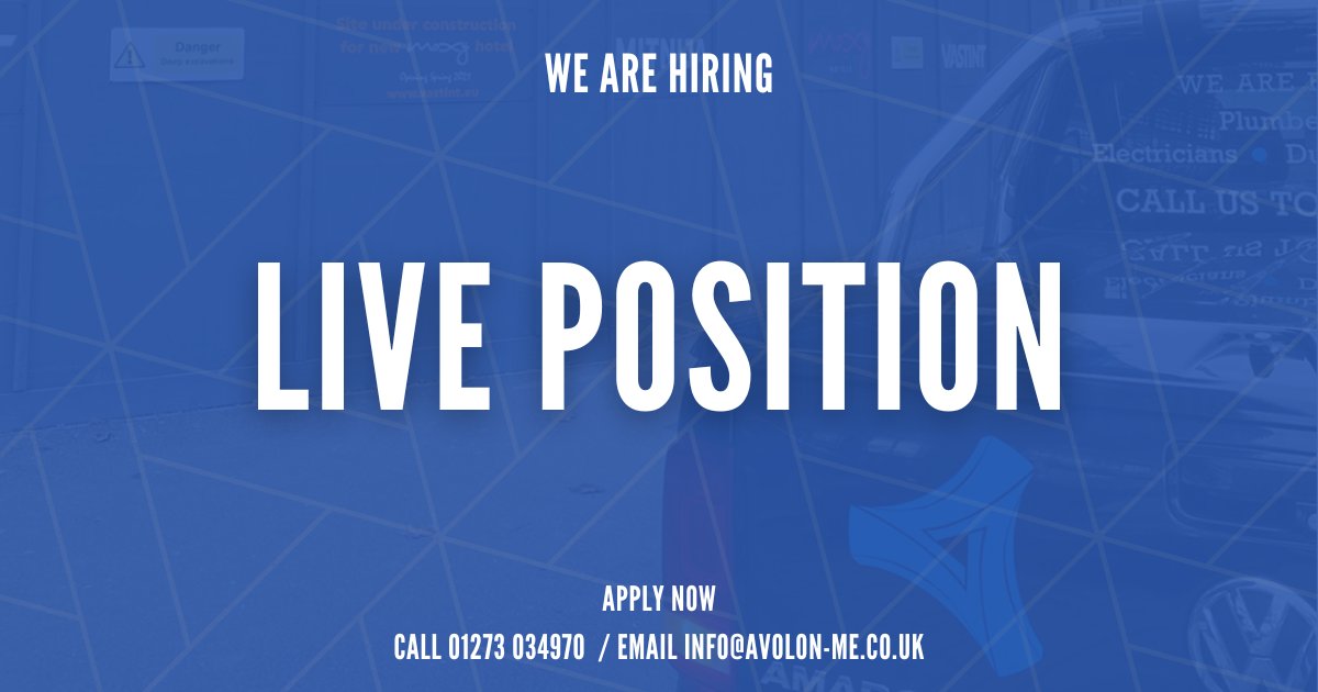 𝗕𝗿𝗶𝗰𝗸𝗹𝗮𝘆𝗲𝗿 - 𝗕𝗿𝗶𝗴𝗵𝘁𝗼𝗻, 𝗘𝗮𝘀𝘁 𝗦𝘂𝘀𝘀𝗲𝘅

Pay rate: £200 per day
Contract length: Ongoing work

Requirements:
• Valid CSCS card
• NVQ Level 2 is preferential
• At least 4 years' previous experience

☎️ Call 01273 034970 to apply now!