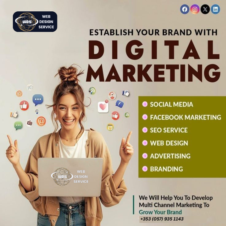 webdesign_ltd's tweet image. Digital Marketing Services

Grow your brand with digital marketing..
✔️ Social media marketing
✔️ Seo service
✔️ Advertising
✔️ Branding
✔️ Web Design
Contact Us: +353 (057) 935 1143
.
.
.
#WebDesignService #WebsiteDesign #WebDevelopment #DigitalSuccess #BusinessGrowth