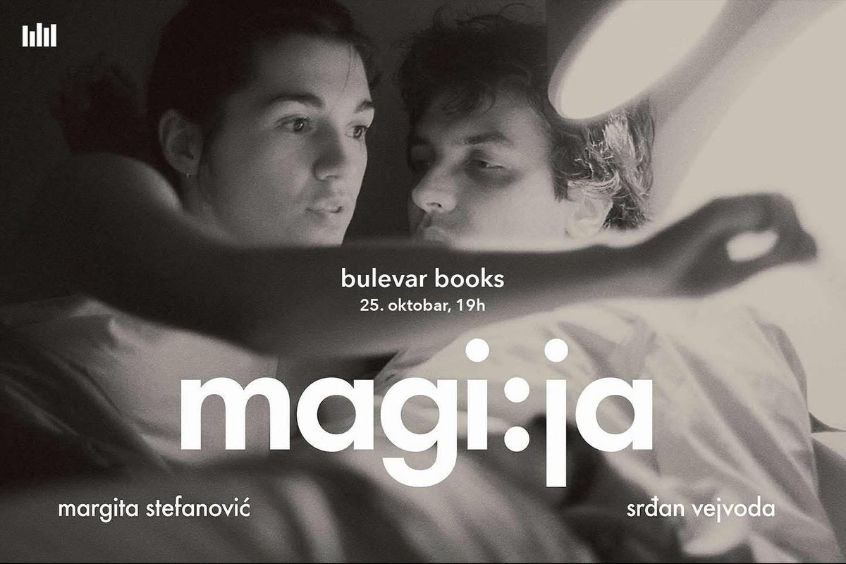 ZaduzbinaMM's tweet photo. Novi Sad, subota, 19h

Promocija knjige MAGI:JA u @Bulevarbooks https://t.co/3yw5CkEoul