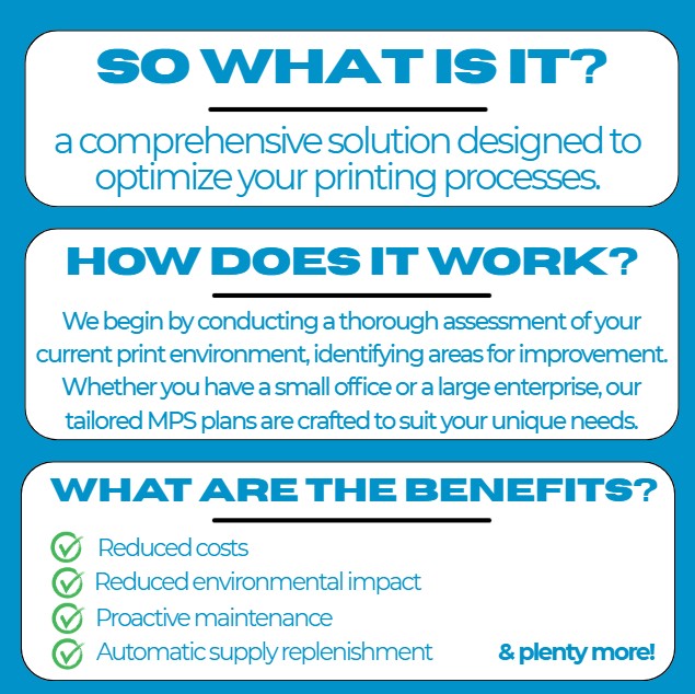 ExcelOfficesol's tweet image. Wanting to understand Managed Print a little bit better for your business? Swipe to find out how it works, what it is and some of the benefits that come with it, because all businesses want to make cost savings and reduce our environmental impact right? 

#costsavings