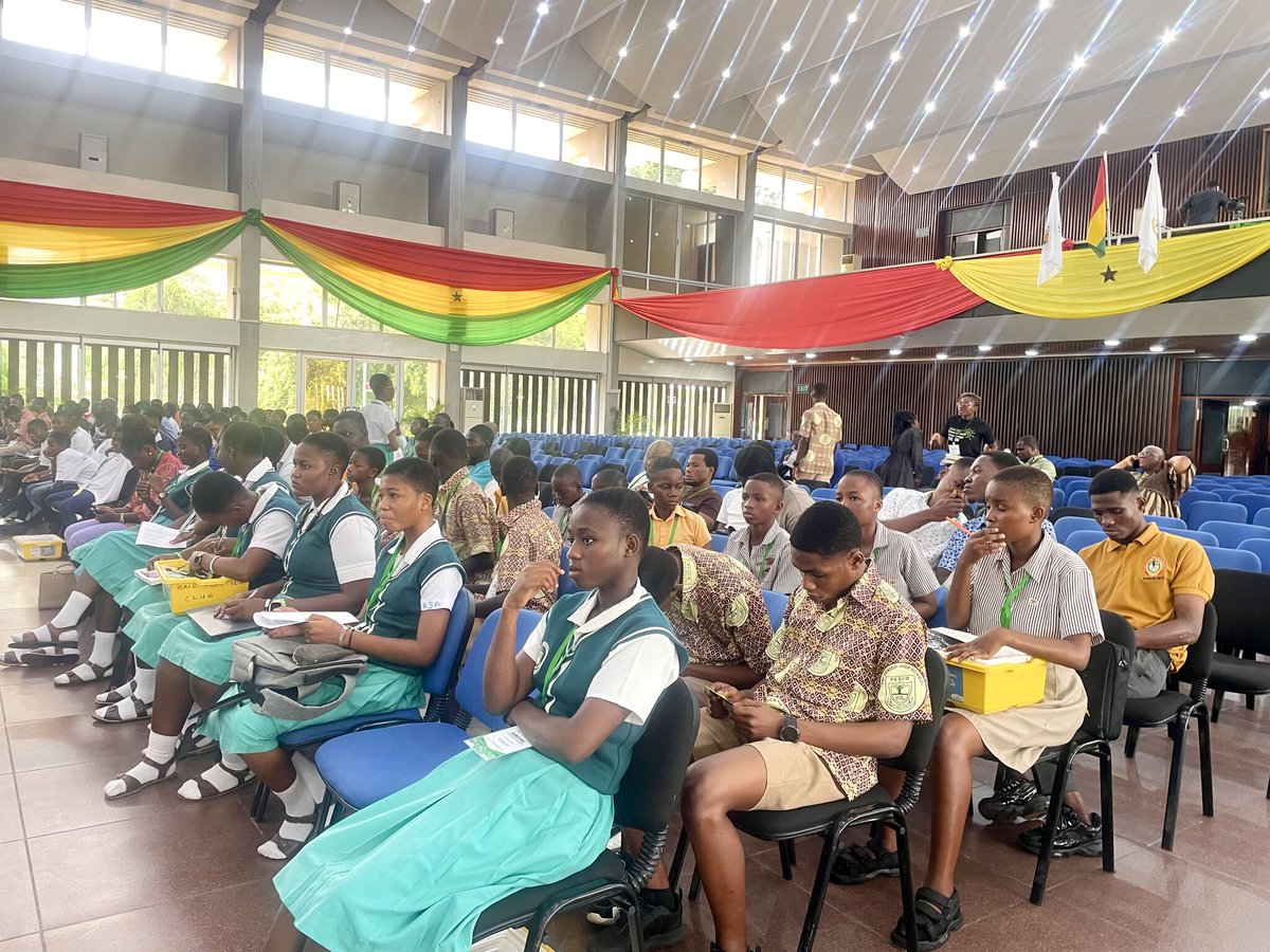 📌All is set for the AI4SD, Rail Robotics Challenge 2025 at the Great Hall, KNUST.

Join us now as 14 schools showcase innovation and creativity in AI and robotics.