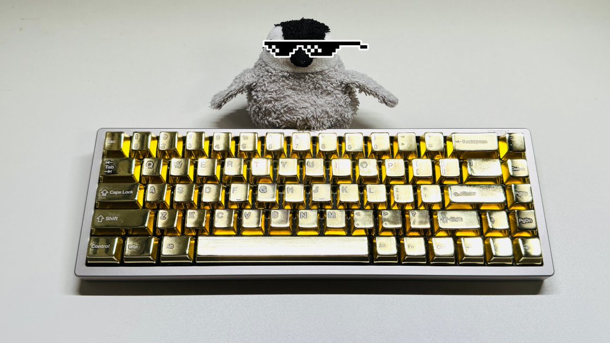 完全金属製キーキャップ！？麻薬王が使ってそうなキーキャップが出ました【Awekeys Full Metal Keycaps】 youtu.be/JlAtO_mnDlY?si… <a href="/YouTube/">YouTube</a>より