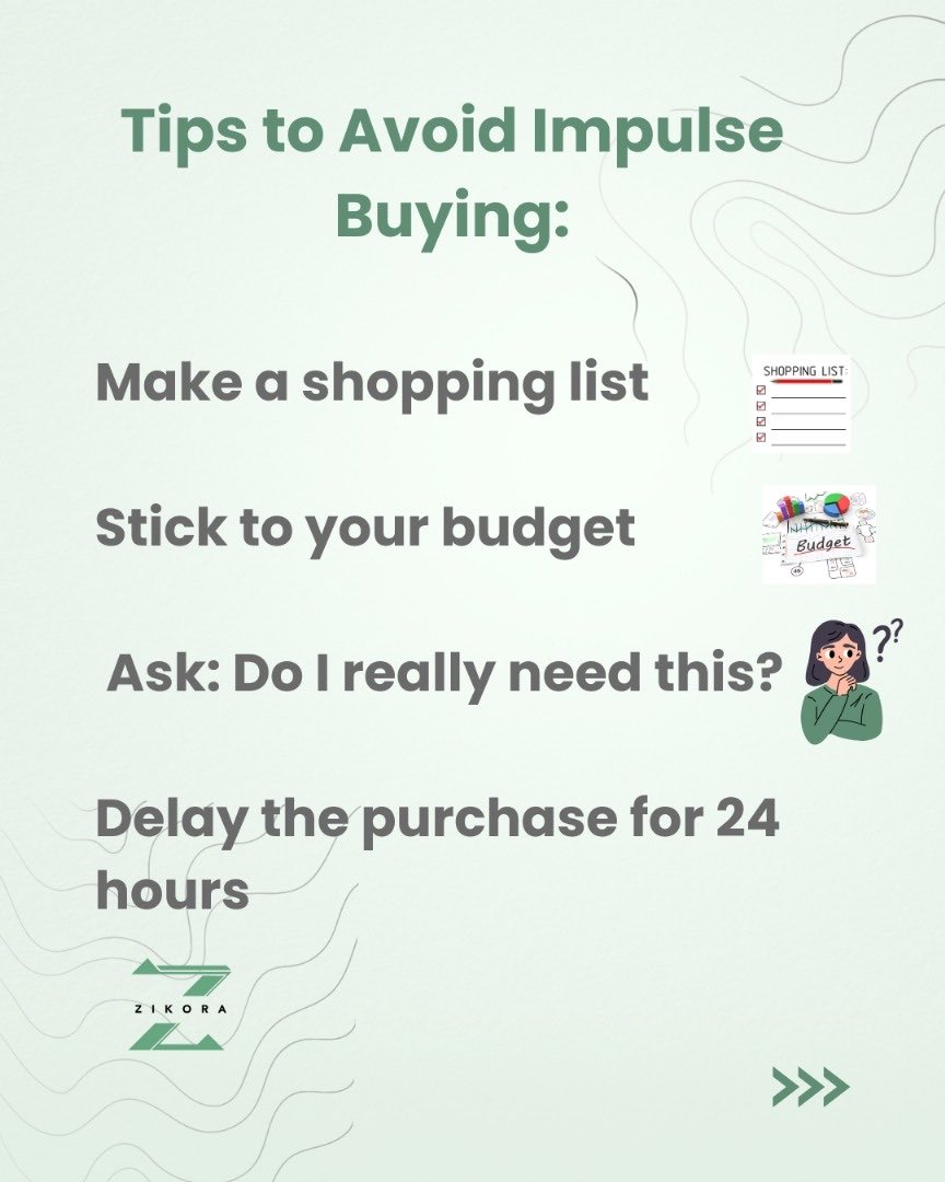 zikorabank's tweet image. Let’s be honest… sometimes it’s not village people, it’s impulse buying 😅.
Pro tip: Track your expenses and set a budget before leaving the house.
Your wallet will thank you later 💙.”
#ZikoraTips #tgif #SpendWisely