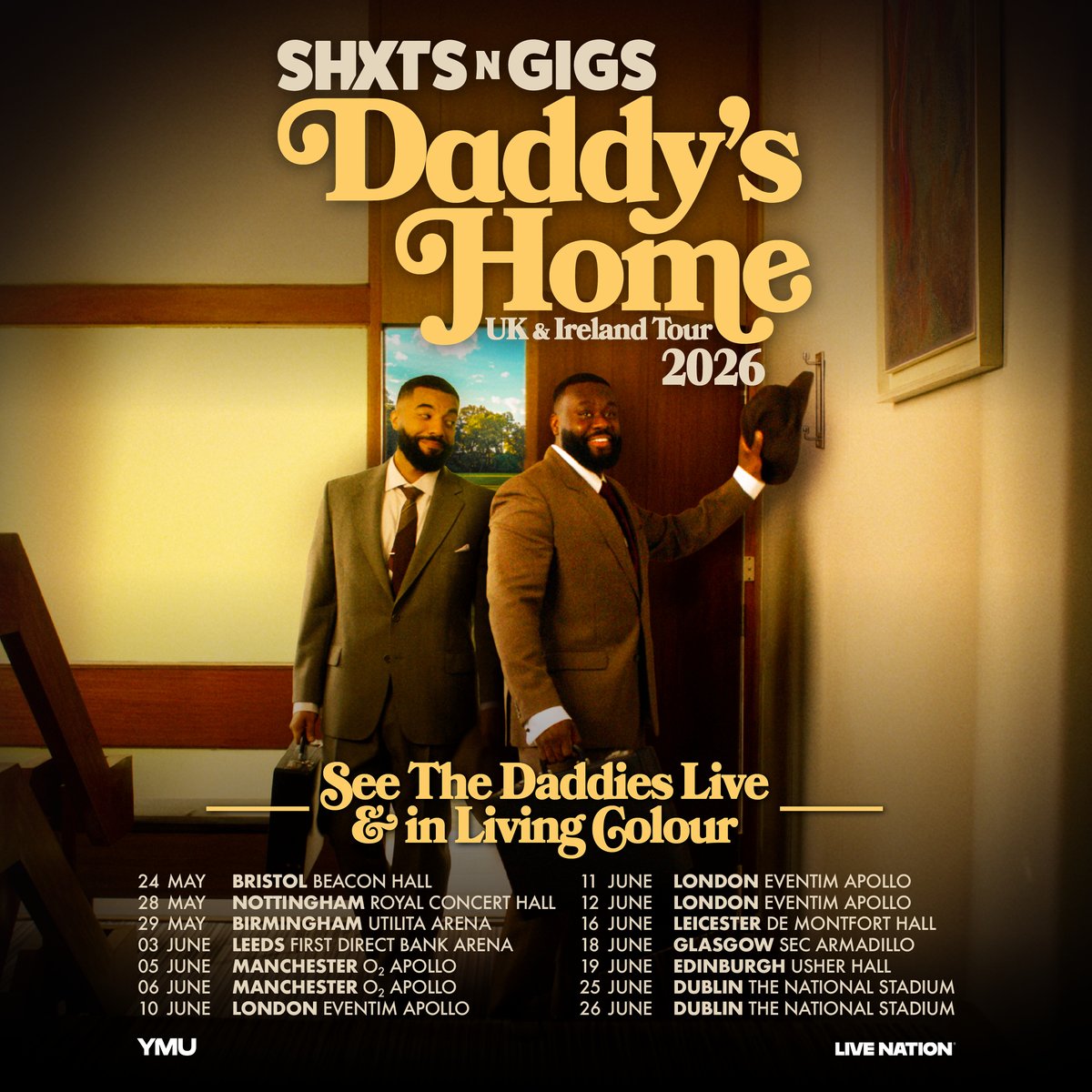 Get To The front (@gettothefront) on Twitter photo ๐ฅ <a href="/shxtsngigs/">ShxtsnGigs</a> Daddyโs Home UK & Ireland Tour 2026 on sale Thursday 30 October at 10am. ow.ly/qjOP50XhquK ๐ฅ <a href="/shxtsngigs/">ShxtsnGigs</a> Daddyโs Home UK & Ireland Tour 2026 on sale Thursday 30 October at 10am. ow.ly/qjOP50XhquK