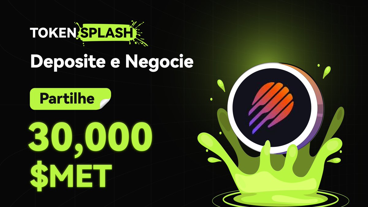 BitunixPT's tweet image. 🚨 ALERTA #AIRDROP 🚨

Venha buscar as suas #cripto ‼️

Temos 30.000 $MET para oferecer e basta depositar e/ou negociar o #token 🤑

Ganhe a sua parte👉 short.bitunixads.com/DWO6RQ8A