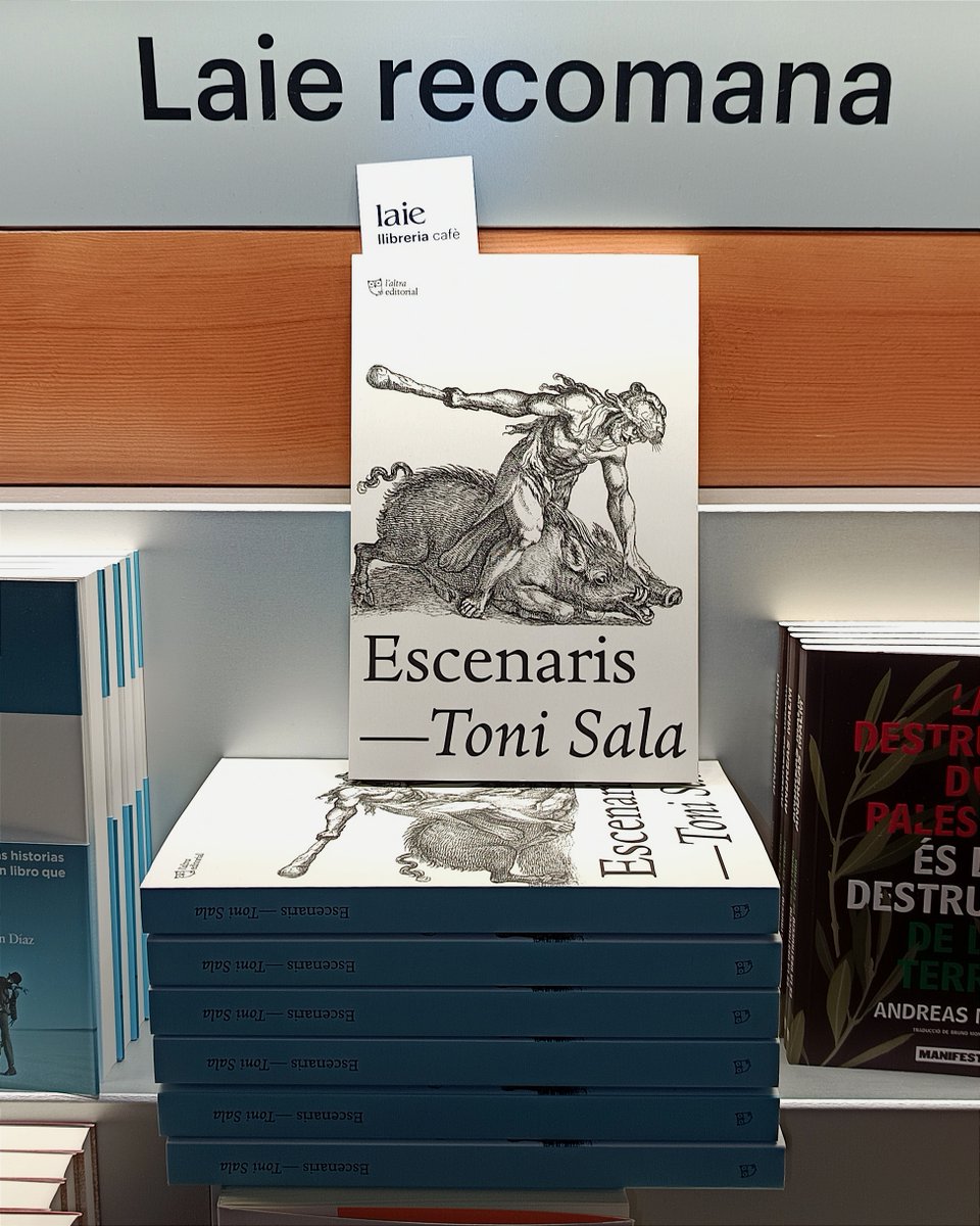💡 Toni Sala torna a demostrar a 'Escenaris' (<a href="/laltraedi/">L'Altra Editorial</a>) perquè se'l considera una de les veus més sòlides de la literatura catalana actual amb una crònica polifònica de la Catalunya post-pandèmica i post-procès. 📖 

👉 laie.es/ca/llibre/esce…

#LaieRecomana #LaiePauClaris