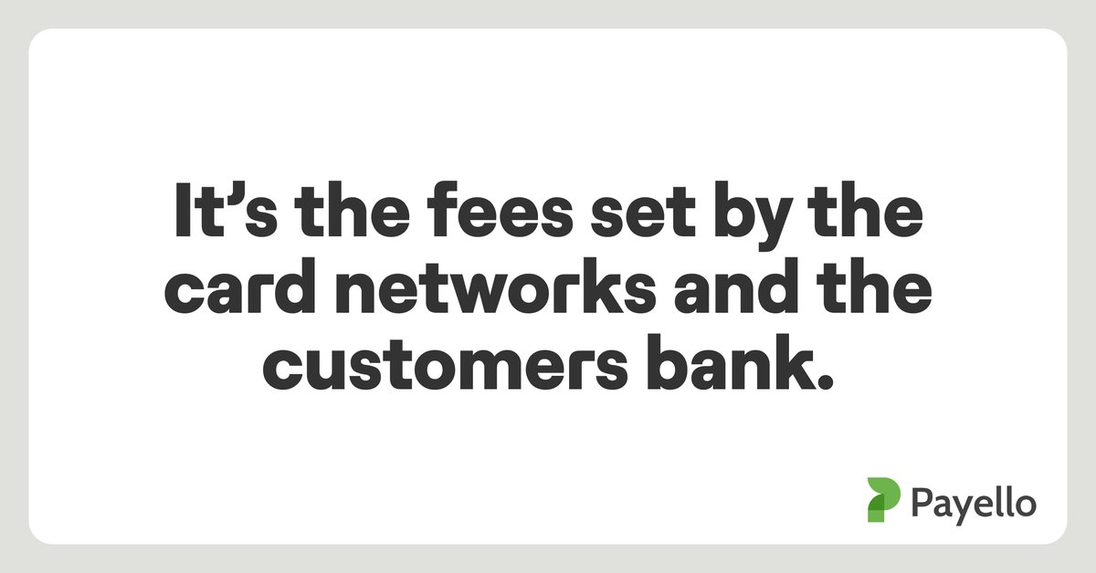 Payello's tweet photo. What is interchange? https://t.co/x7kG0mDEni