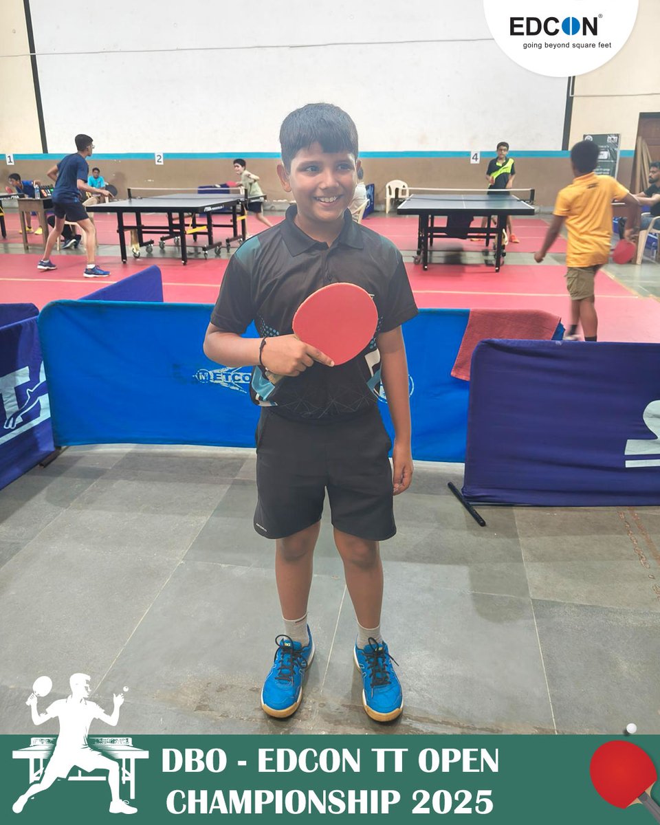 EdconGoa's tweet photo. Goa’s next generation of table tennis champions is ready to shine! 
From U11 to U17, these talented young boys are set to serve up skill, spirit, and determination at the DBO–Edcon Major Ranking Tournament 2025. 🏓
.
1/3
#TTOpen #GoaTT #TableTennis #DBOEdconTT #GoaTableTennis https://t.co/oFIQQxJWxE