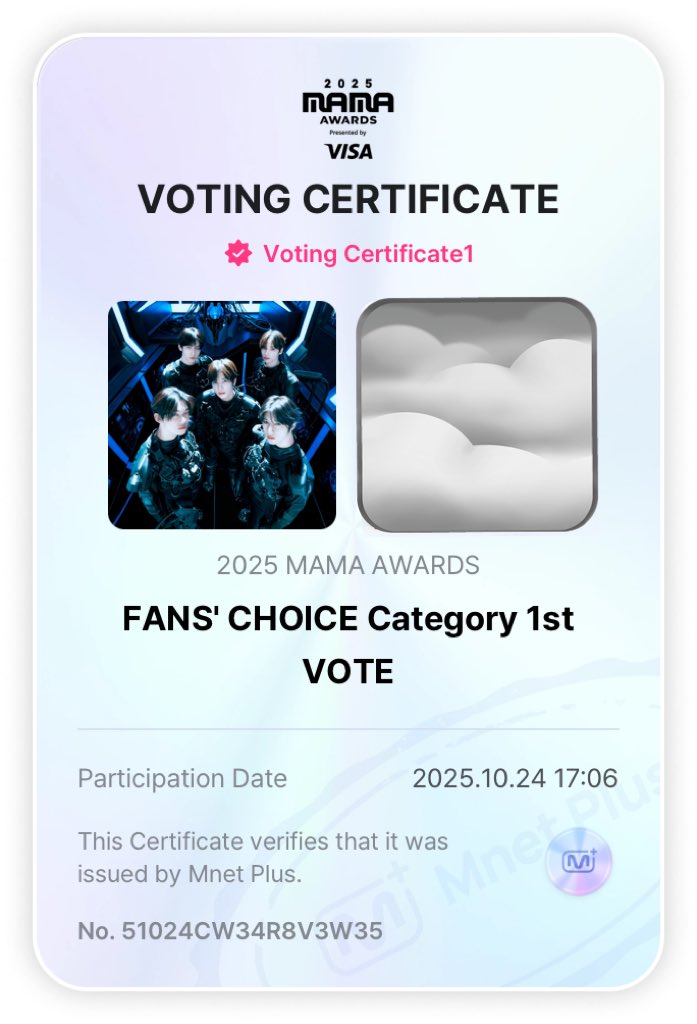 VOTE TXT ON MNET! 🗳 

don't break the chain! tag 5 moots and QRT with proof.

🔗 Vote here: share.mnetplus.world/2025-mama?miss…

tag your moa moots
<a href="/secahriksoobin/">No lebels, just Isyana ⚝ | REST</a> 
<a href="/GyuraAra/">˚₊·—̳͟͞͞♡ yukara PANIC 🥊♥️🎸</a> 
<a href="/tikajuniee_/">No Labels, Just Atikah 🦊🐱</a> 
<a href="/chocolaatewings/">Felo 🦦 • ia</a> 
<a href="/likeyoujjunie/">🩷🫧 raa ࣪𖤐. txt in kl</a> 

#2025MAMAVOTE 
#TOMORROWXTOGETHER