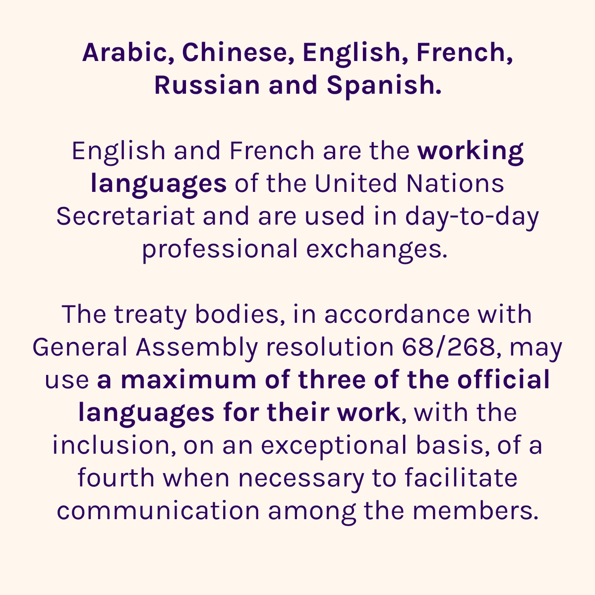 In honour of #UnitedNationsDay, tell us: how many of the official UN languages do you speak? 🗣️