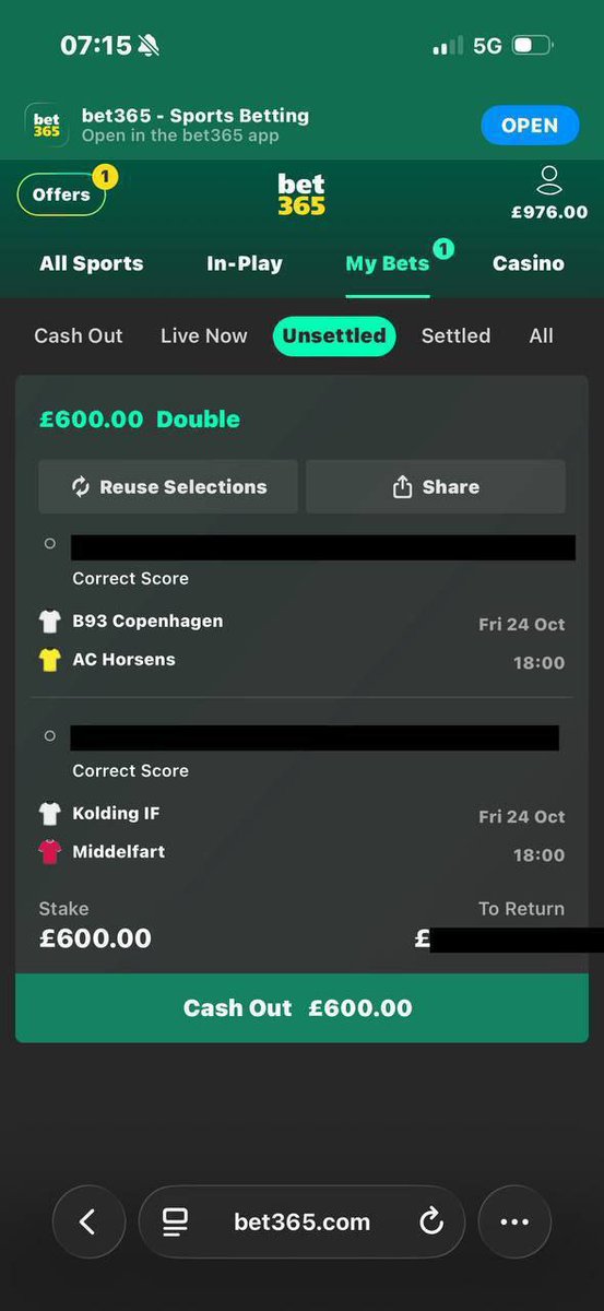 🔥 Today’s ғ.ᴀᴍᴀɢᴇʀCorrect Score VIP Double 🔥
⚽  🇩🇰 ʙ93 ᴠ ᴀᴄ ʜᴏʀsᴇɴs  
⚽    🇩🇰 ᴋᴏʟᴅɪɴɢ ɪғ ᴠ ᴍɪᴅᴅᴇʟғᴀʀᴛ

Stake: £600 ✅
Kick-off: FRIDAY 24th Oct | 18:00

💯 Stay tuned winnings loading… 🚀