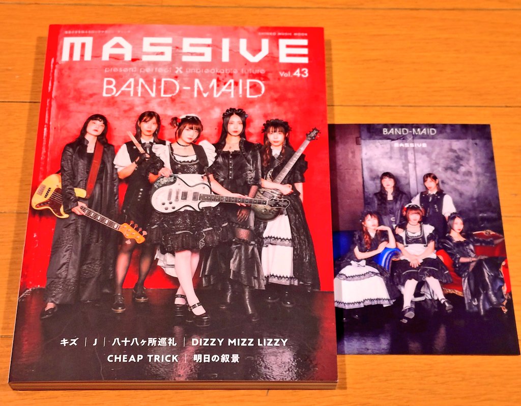 6年前の幻のポスター‼️ BAND-MAID◇BAND-MAIKO◇新品ポスター 6年前の