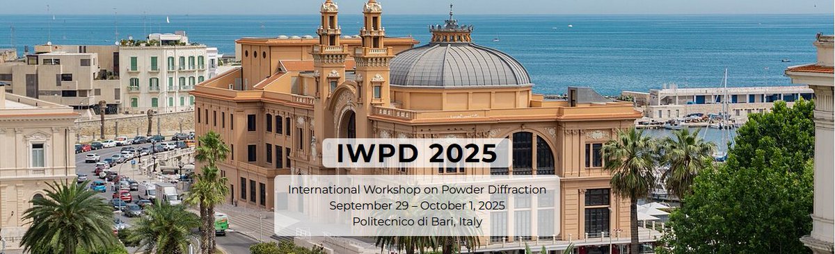 Crystals_MDPI's tweet image. 🔊 We are proud to sponsor the International Workshop on #PowderDiffraction (#IWPDR2025)
✨ #Crystals is offering a Young Scientist Attendance Grant to support early-career researchers!
🔗 brnw.ch/21wWTLw
#Crystallography #YoungScientists