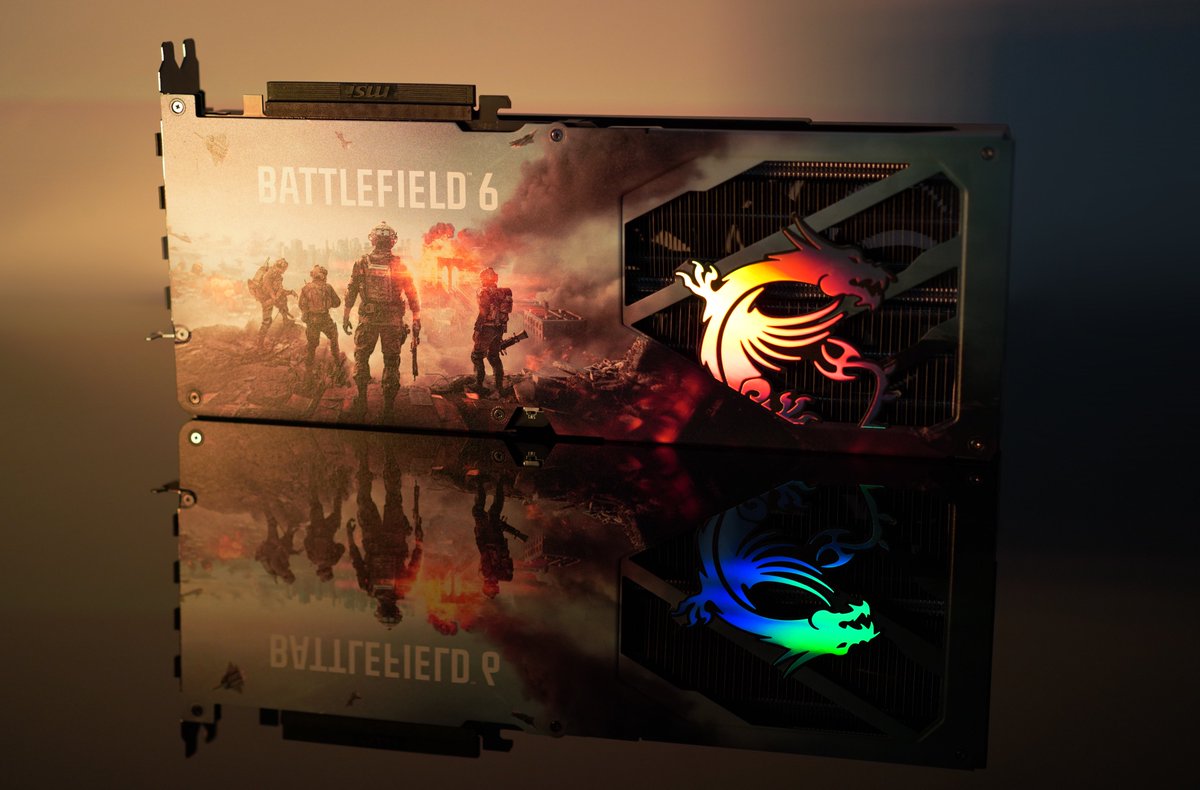MSI Gaming España (@msi_es) on Twitter photo Última oportunidad para conseguir esta belleza ❤️😍 <a href="/NVIDIAGeForceES/">NVIDIA GeForce ES</a> 
1) Seguirnos en <a href="/MSI_ES/">MSI Gaming España</a>  + RT🔁
2) Comenta con #MSIxBATTLEFIELD6 Última oportunidad para conseguir esta belleza ❤️😍 <a href="/NVIDIAGeForceES/">NVIDIA GeForce ES</a> 
1) Seguirnos en <a href="/MSI_ES/">MSI Gaming España</a>  + RT🔁
2) Comenta con #MSIxBATTLEFIELD6