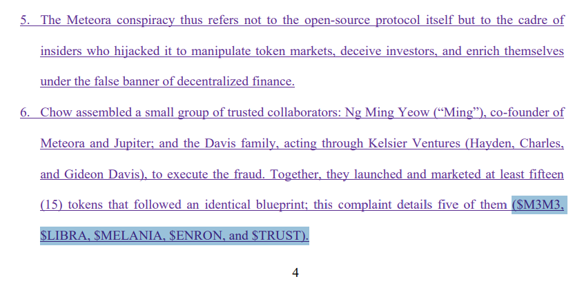 SpecterAnalyst's tweet image. I honestly don’t know how @hellochow will clear himself, as there’s mounting on-chain and off-chain evidence linking @MeteoraAG to the pump-and-dump scheme.

Aside from the sniper wallets connected to Kelsier Labs, the #M3M3 (MeteoraAG’s official meme token) deployer:…