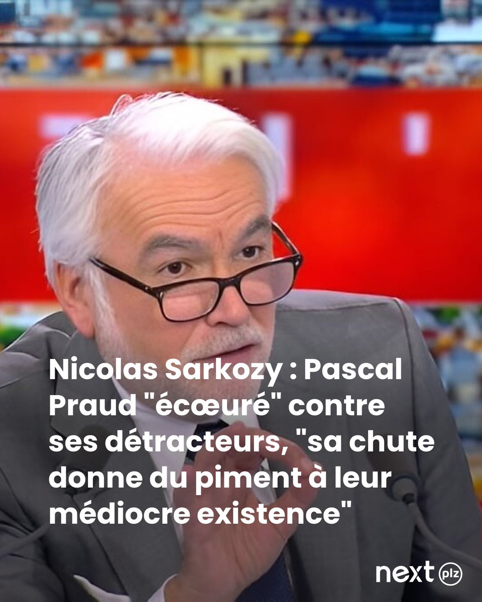 Sarkozy incarcéré : Praud réagit vivement ! 🔥 👉 l.nextplz.fr/4fE