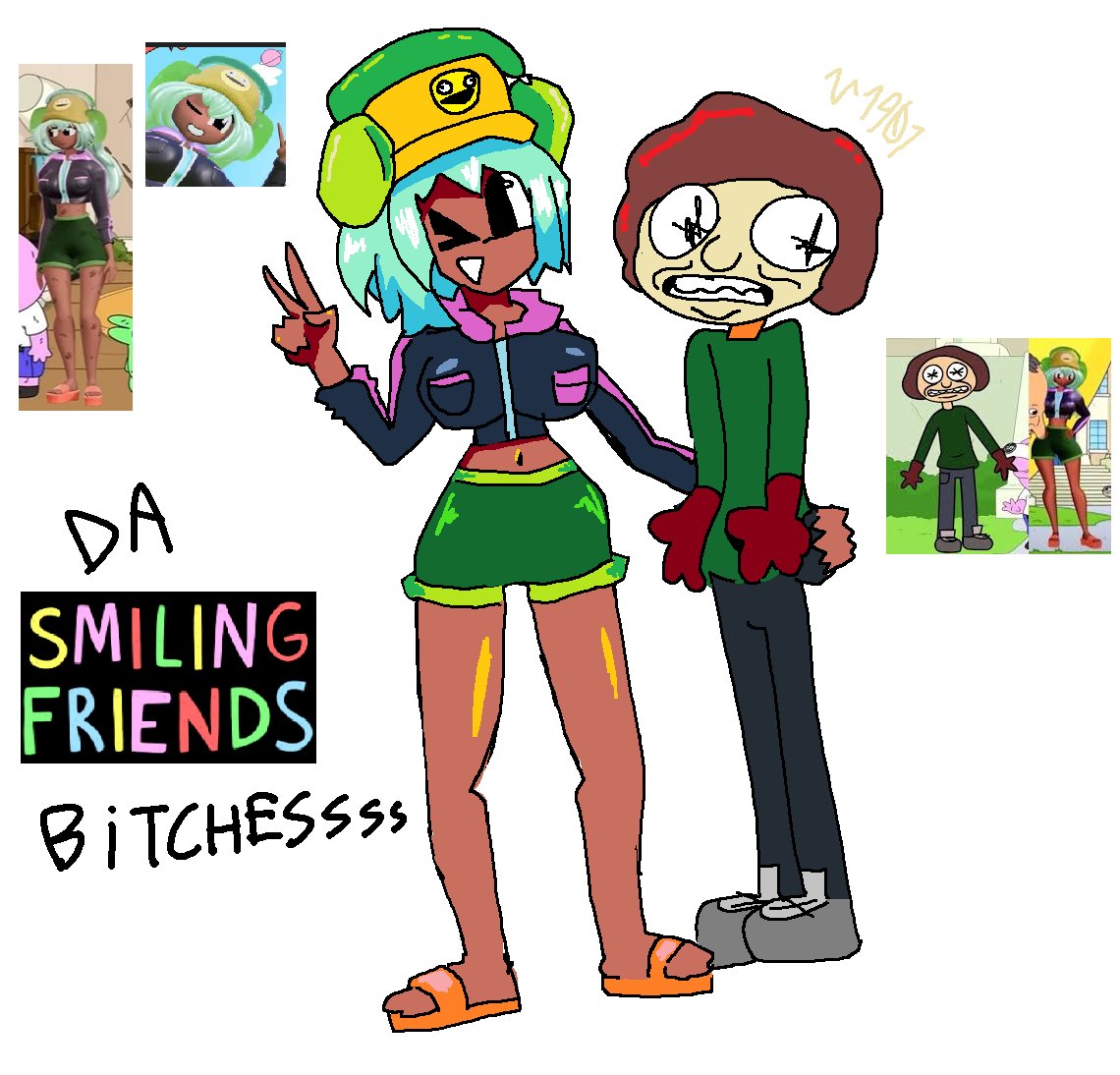 DA #smilingfriends bitchessss #dollydimpley #coolautisticgamer774