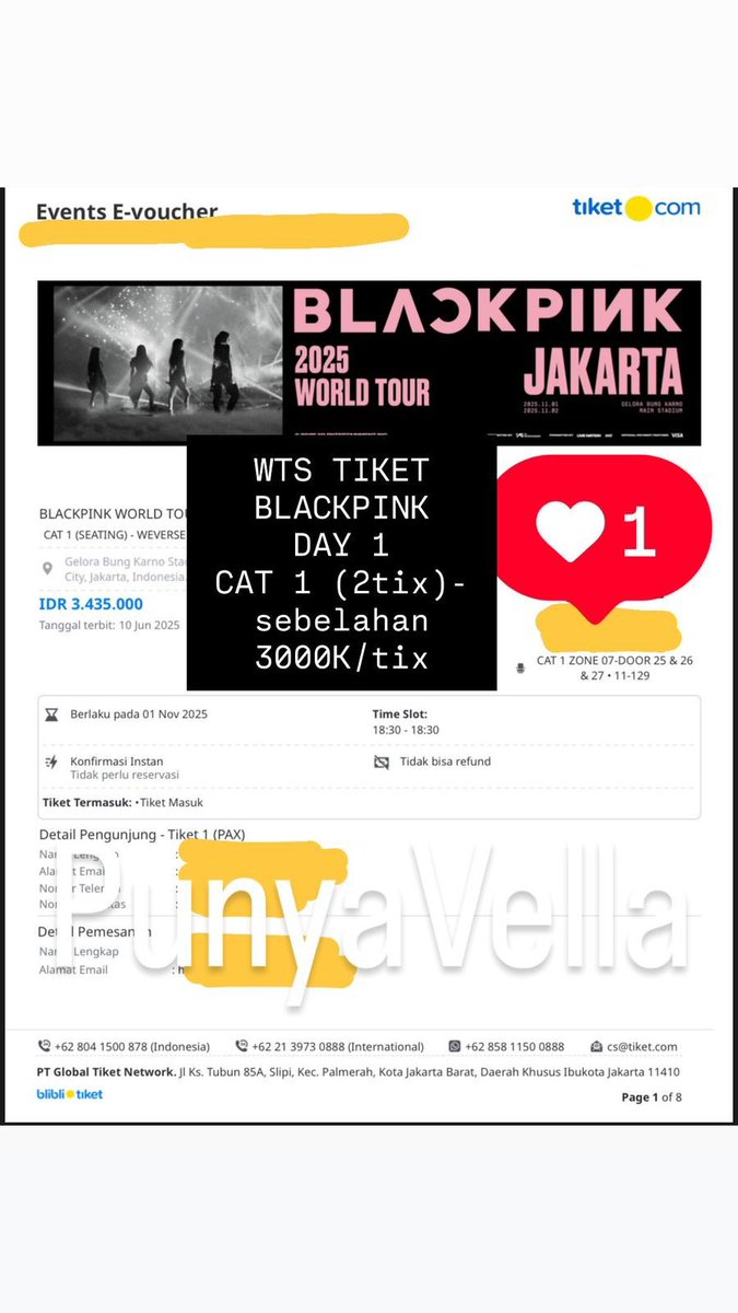 WTS BLACKPINK WORLD TOUR 2025 JAKARTA #WTS #BLACKPINK #worldtour2025Jakarta