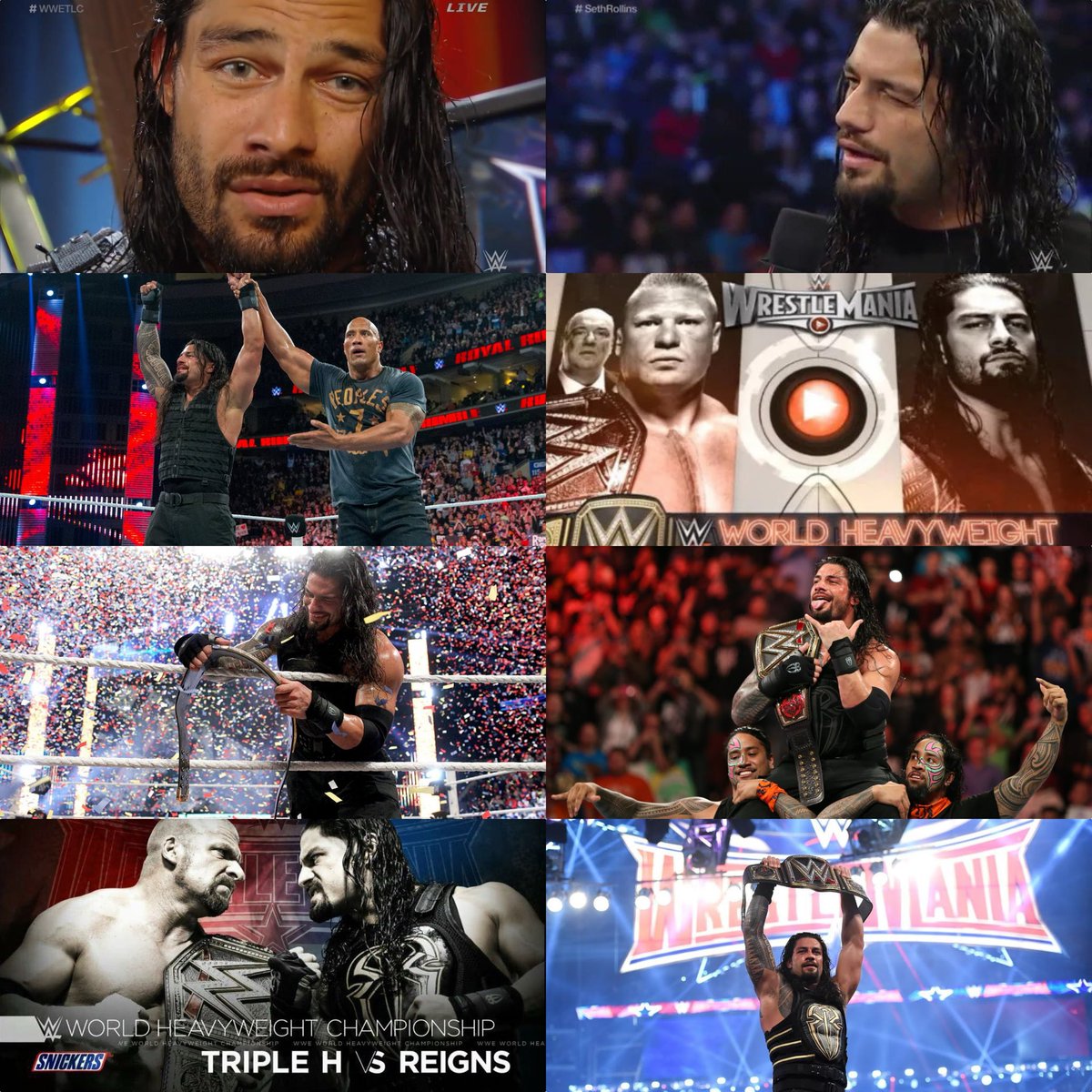 This revisionism is insane 

Look at the shit he was given by 2016 

We were seeing a Super Cena 2.0 speed run 

Only difference is he was horrid on the mic and 100x more bland and cringe but given the world 

Stop setting Roman up like this 😂