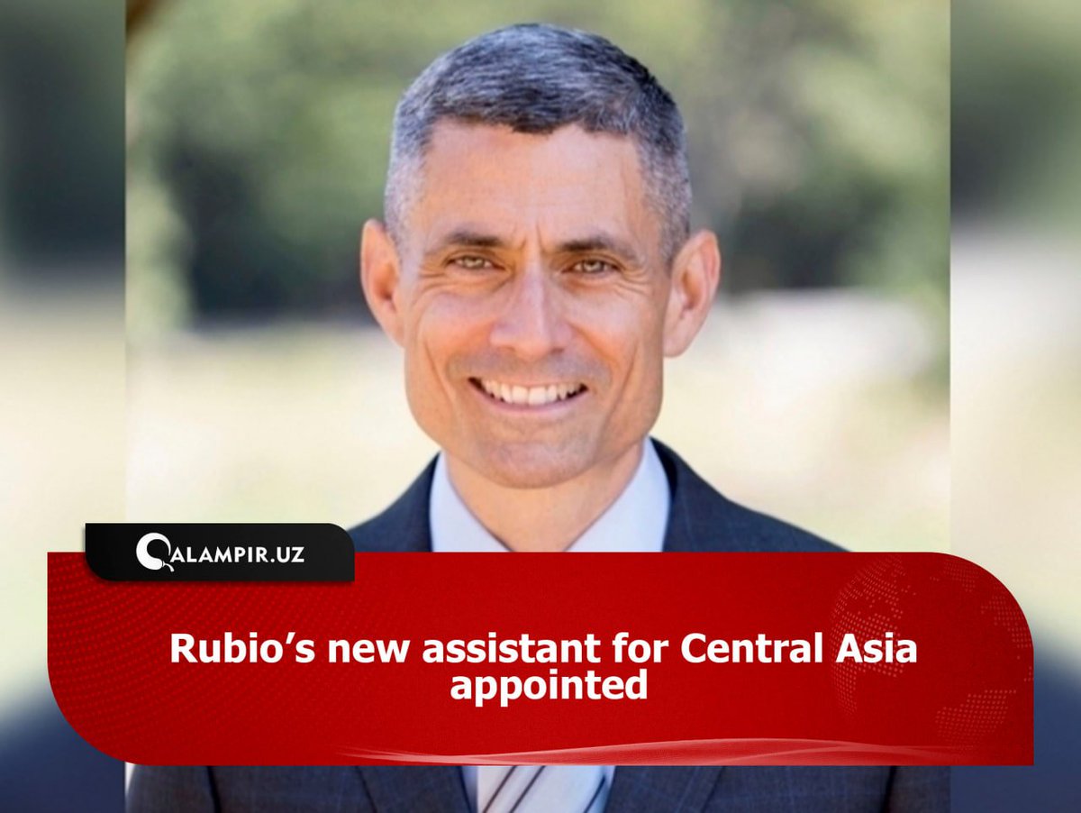 Rubio’s new assistant for Central Asia appointed

Paul Kapur has officially assumed the position of Assistant Secretary of State for South and Central Asian Affairs under Secretary of State Marco Rubio.

Read more  👉qalampir.uz/en/n/126060