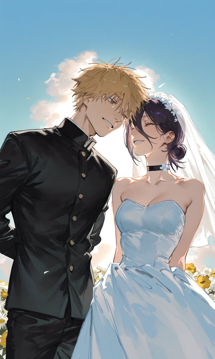 Dream wedding #chainsawman📷📷 #チェンソーマン📷 #체인소맨 #레제