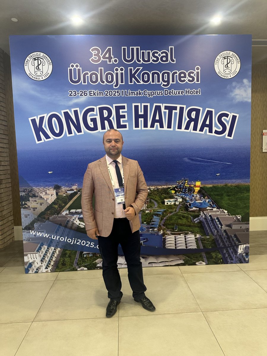 34. Ulusal Üroloji Kongresi #34ulusalürolojikongresi #ulusalürolojikongresi2025 #ankarandroloji #doçdrselçuksarıkaya #üroloji #androloji <a href="/ankarandroloji/">AnkarAndroloji</a> <a href="/Uroturk/">Türk Üroloji Derneği</a>