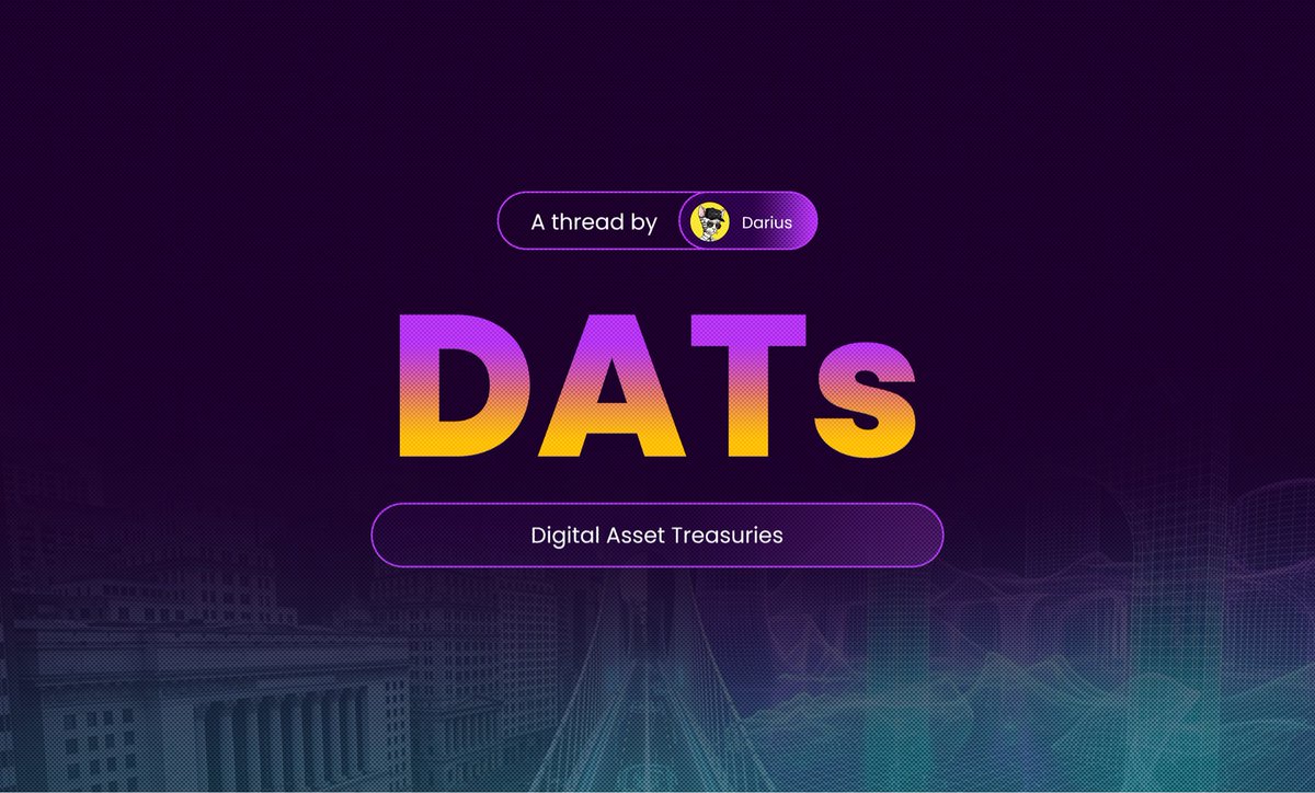 Thirty years ago, Wall Street built ETFs…

It's the 21st century…

ETFs are getting extinct. DATs are here to turn things around, for investors, and the ecosystem as a whole

And <a href="/defidevcorp/">DeFi Dev Corp. (DFDV)</a> is leading the initiative with $DFDV …

Let’s dive in 👇
