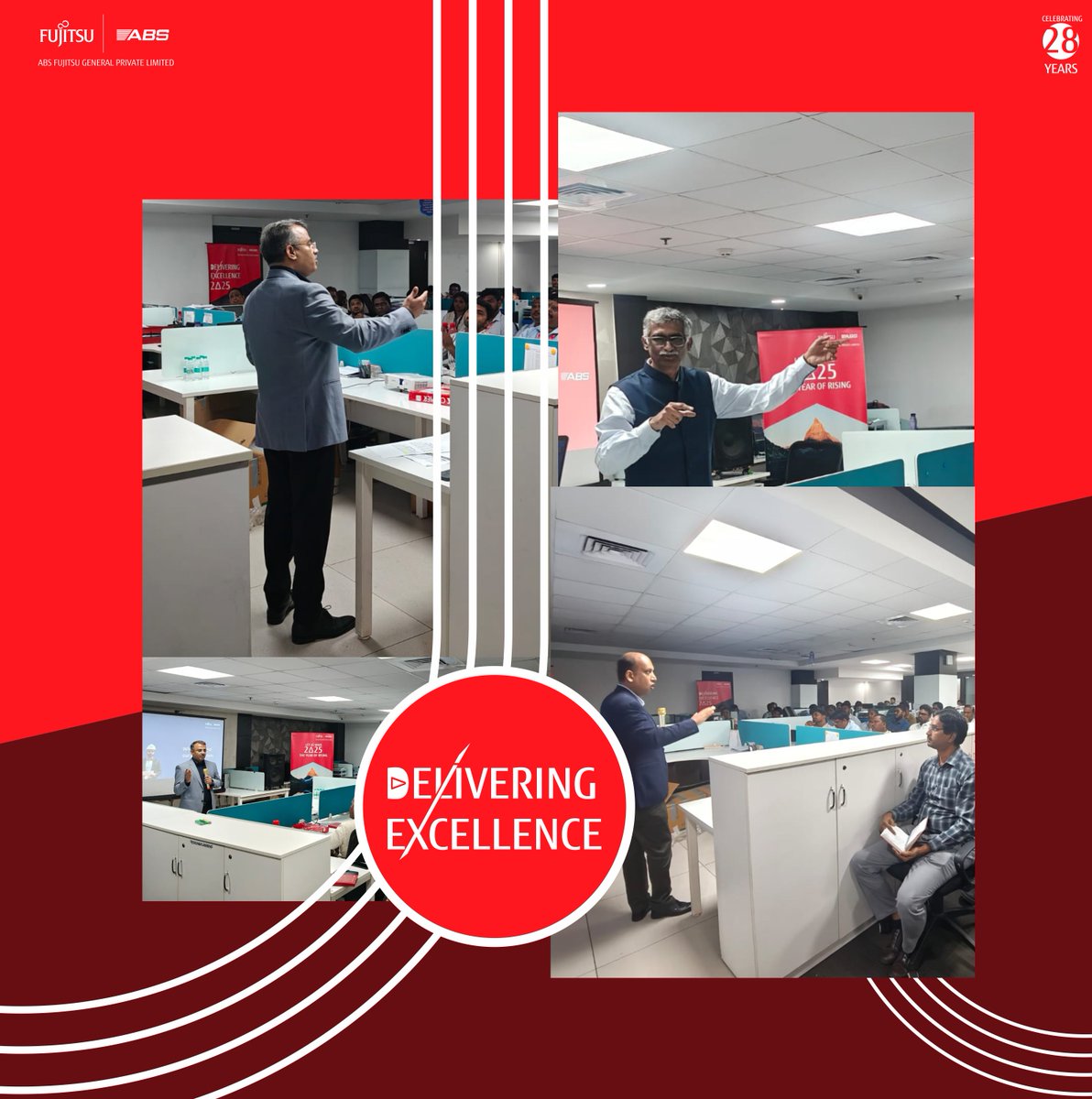 AbsFujitsugen's tweet image. handles everything from data centers and solar plants to major industrial and infra projects. Delivering Excellence was truly tested here — and it shone bright in Tamil Nadu’s capital!

absfujitsu-general.com

#DeliveringExcellence #ChennaiBranch #ABSFujitsuGeneral