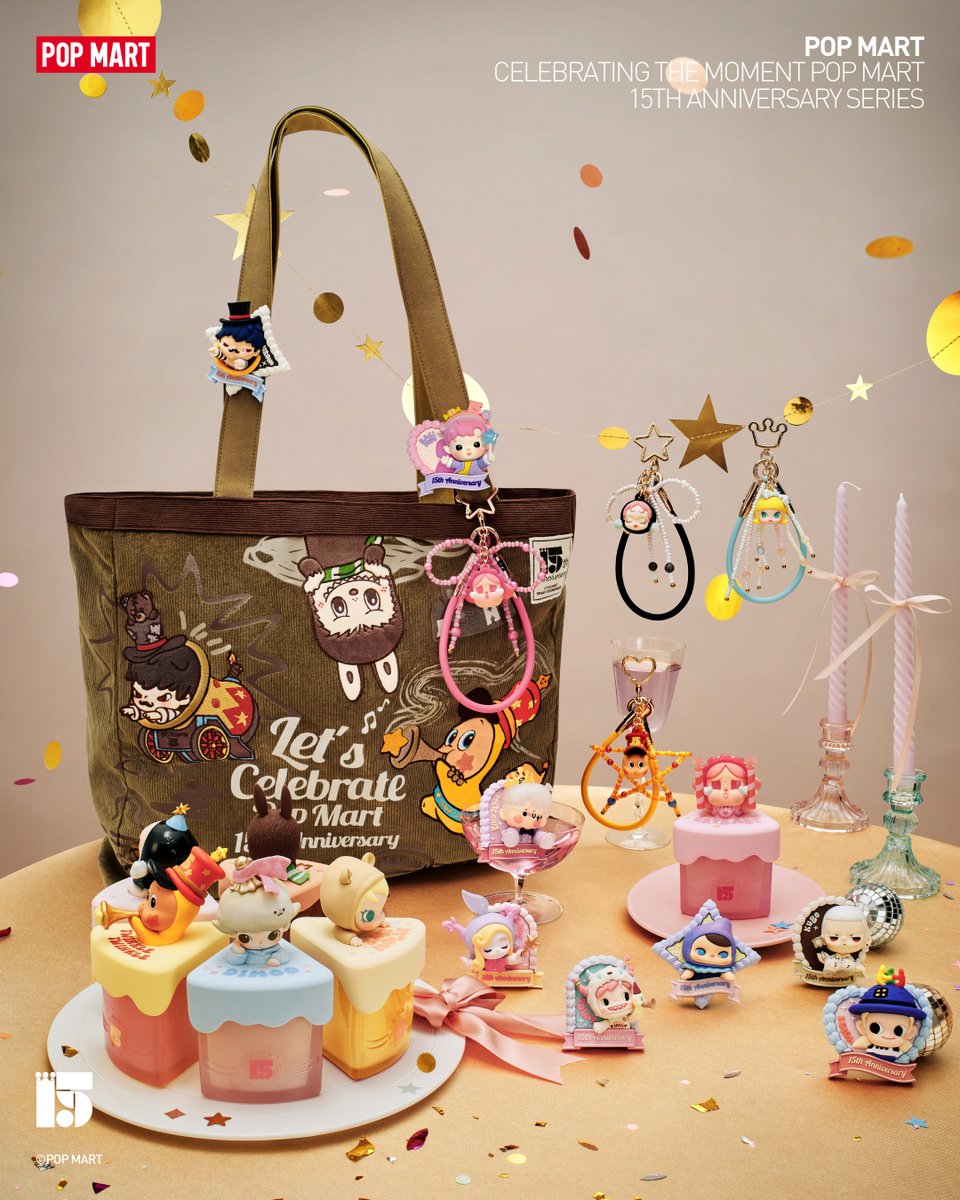 CELEBRATING THE MOMENT POP MART 15TH ANNIVERSARY SERIES - FRIDGE MAGNET BLIND BOX / CABLE PENDANT BLIND BOX /HANDBAG / PENDANT (PEACH RIOT)

The celebration’s in full swing and everyone’s gathered to share the joy! Come join the fun and make new memories!

✅ Available 10/24
