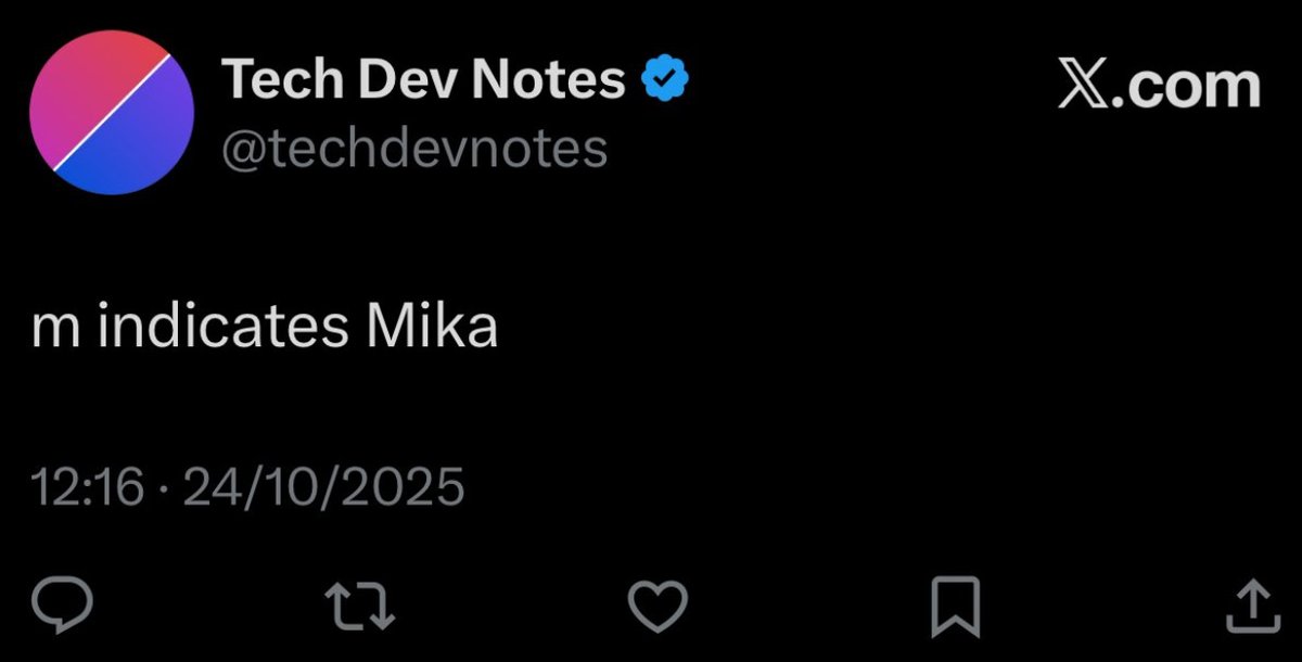 Hearing things! Posted in the subs! Imagine when he post in public! Going to send hard ! $MIKA
