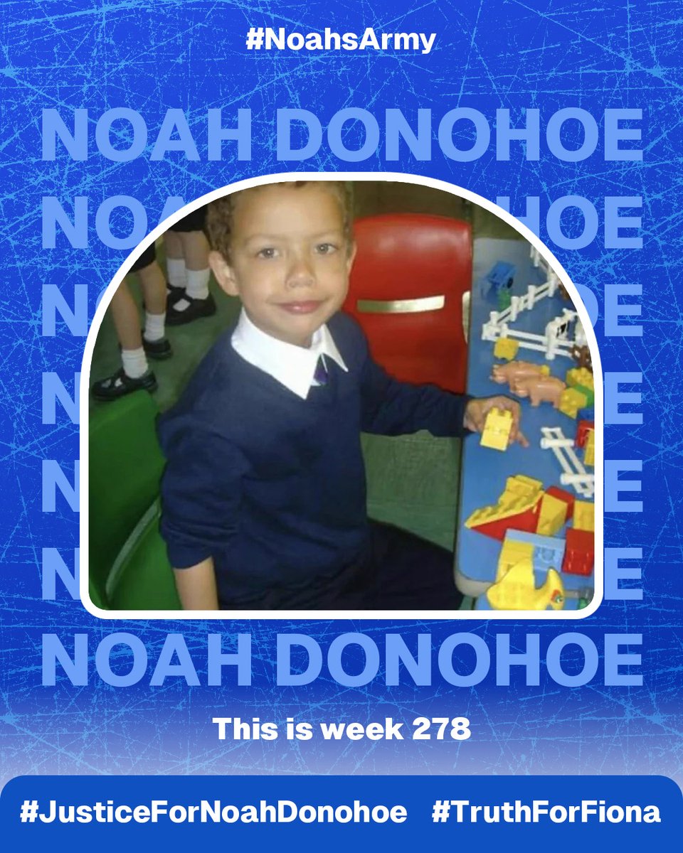AmberJeden's tweet photo. #JusticeForNoahDonohoe ⠀⠀
#RememberMyNoah 💙
#TruthForFiona
#NoahsArmy⚡️
#Week278 https://t.co/2coddTucpW