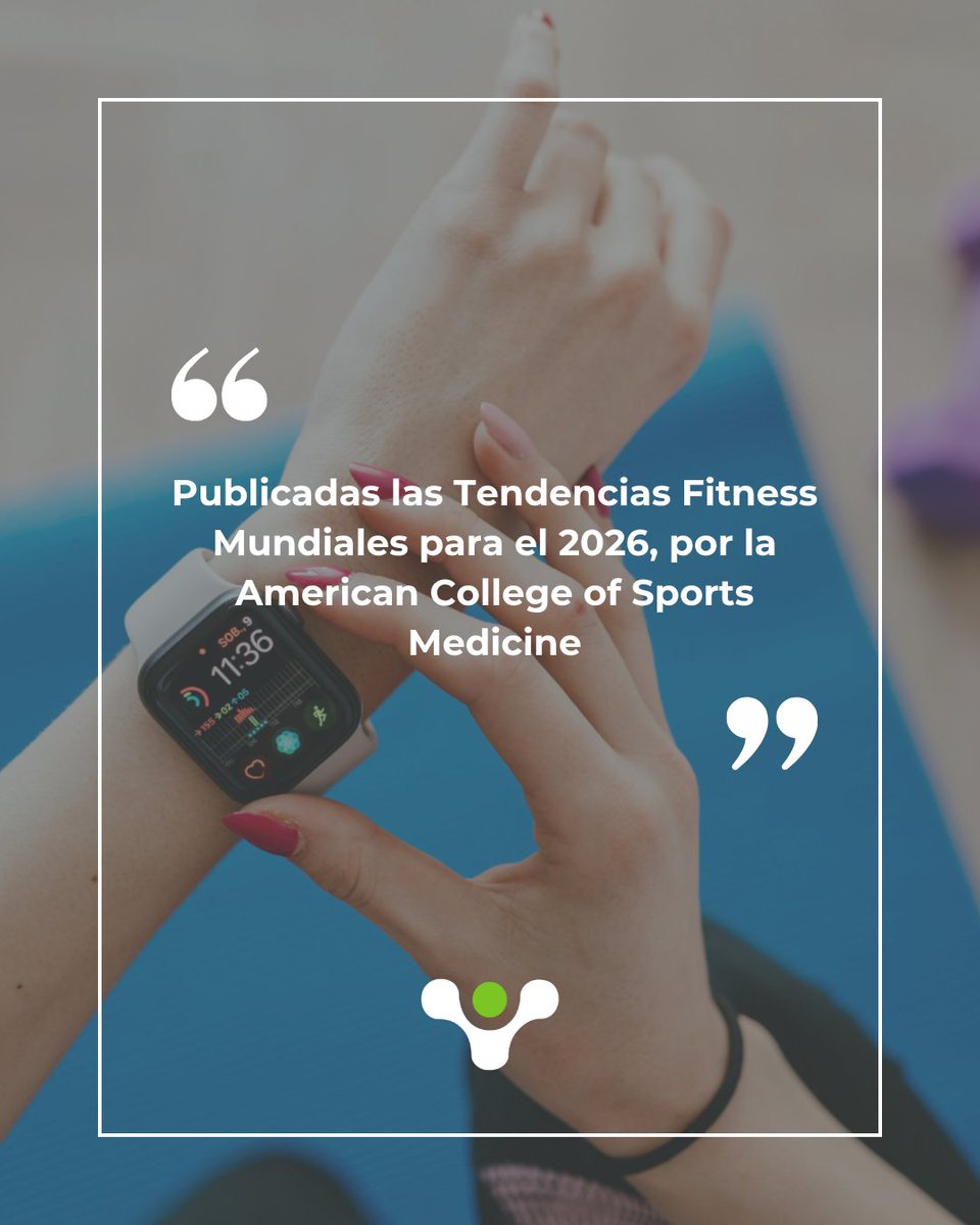 valgoinvestment's tweet photo. 💥 Tendencias Fitness Mundiales 2026 💥

La American College of Sports Medicine (ACSM) ha publicado su ranking anual con las tendencias que marcarán el sector del fitness 🌍

Noticia 👉 https://t.co/xXFGlT0yef

#Valgo https://t.co/hgcUYPGQEX
