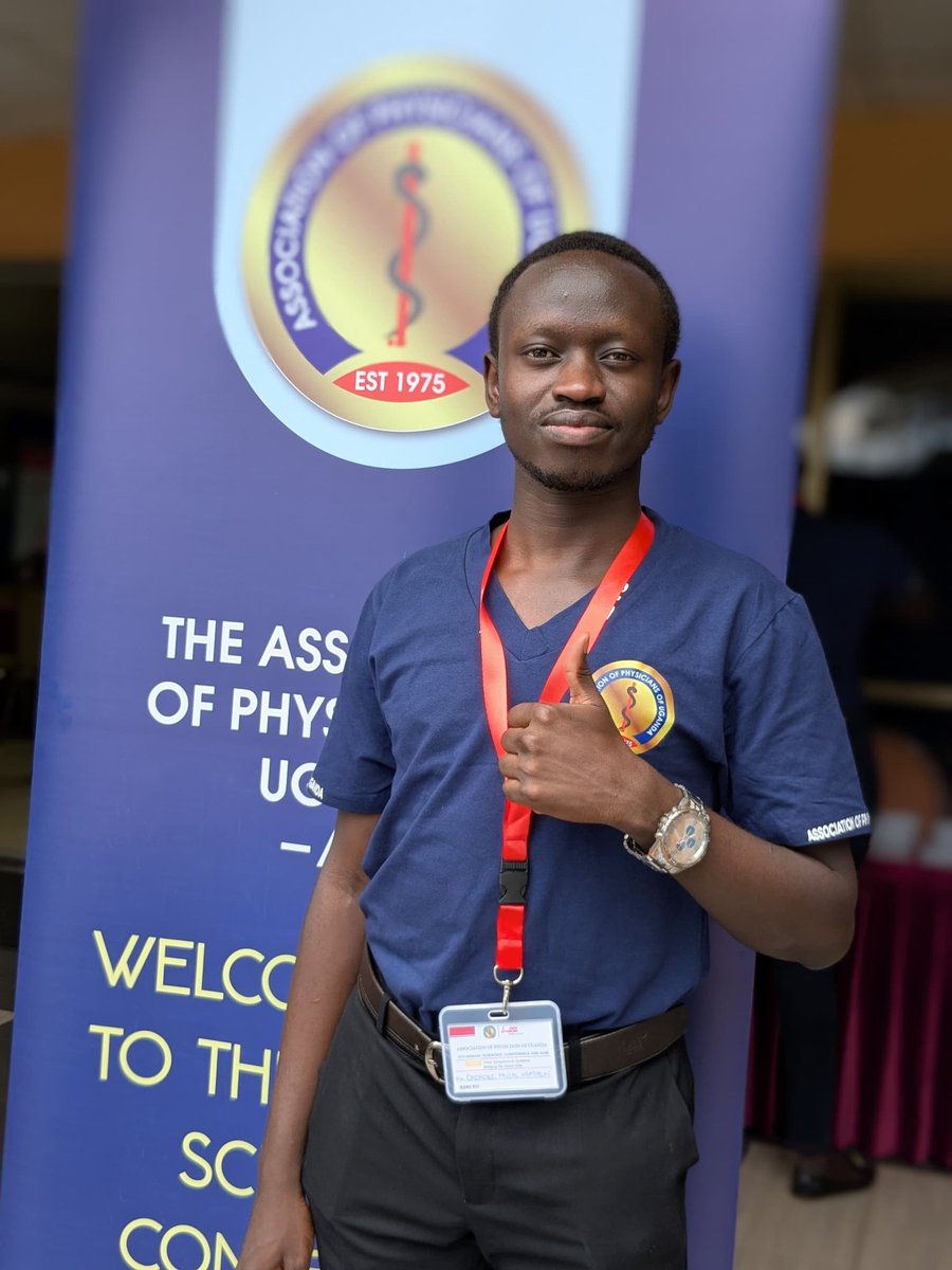 Okorobe_PM's tweet photo. I am attending the 8th #APU_Conference by @UgandaPhysician where a lot of expert discussions are going on.
A lot to learn from the experts under this year's theme in neurology (stroke, epilepsy, infectious neurology)
#APU_Conference
#Bridging_the_NeuroGAP https://t.co/fL1VPcOyq1
