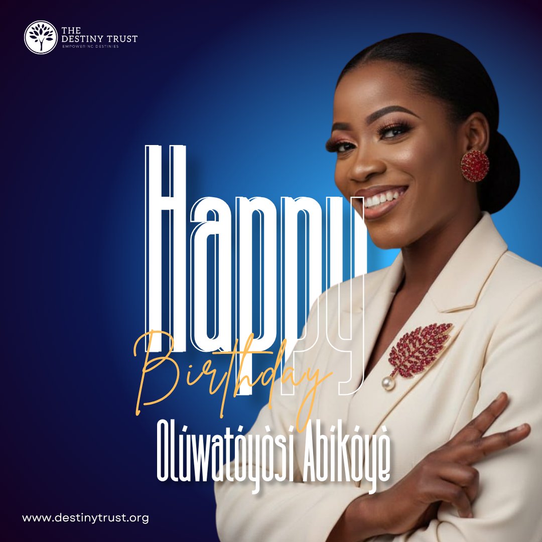 Happy Birthday to an absolutely delectable Olúwatóyòsí Abíkóyè!
We appreciate your tireless dedication and the warmth you bring to leading our amazing team of volunteers. Your commitment is the engine that drives so much of our success, and it inspires all of us. Wishing you a