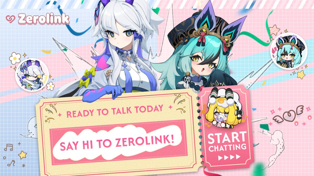 💫 Zerolink Pre-Season is LIVE!

Talk with Kagari, Elysia, and Eros through our upgraded AI chat system — Zerolink.

Build emotional bonds, earn tradable cards, and unlock hidden stories as you connect.
🗓 Oct 21 – end of Nov 
👇 Join the event now on Discord!