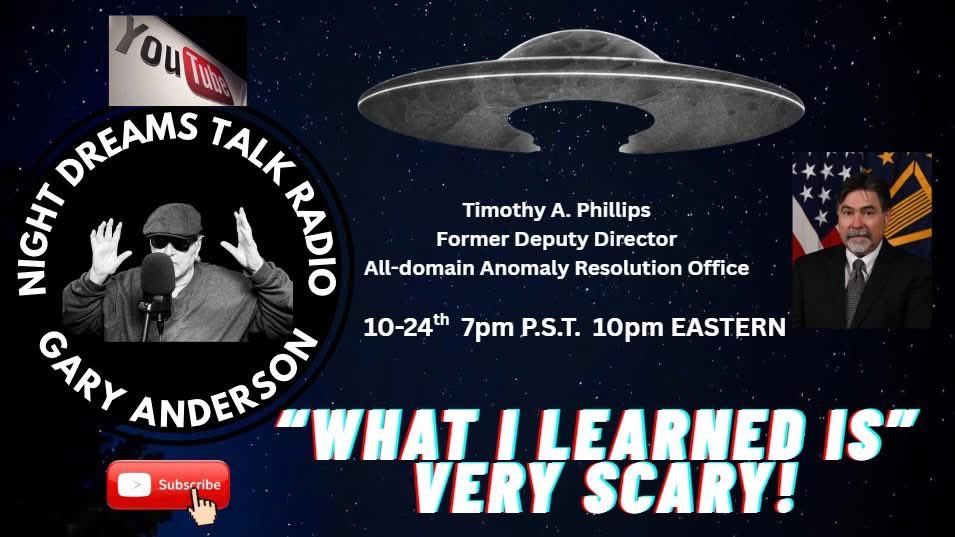 Gary Anderson's Night Dreams Talk Radio (@nightdreamstalk) on Twitter photo 