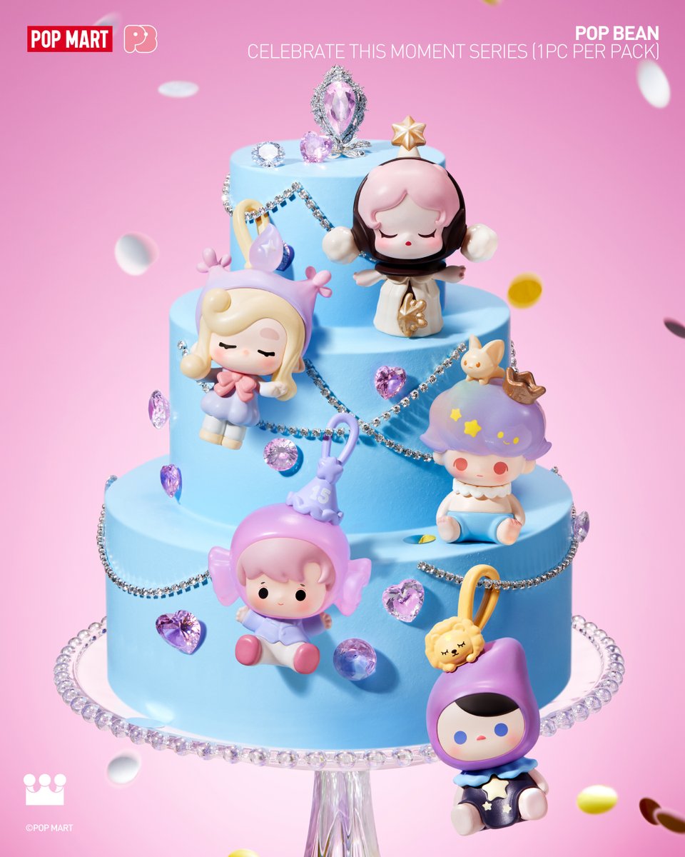 POP BEAN CELEBRATE THIS MOMENT SERIES (1PC PER PACK)

Join the mini celebration with POP BEAN!

✅ Available 10/24

#POPMARTUS #POPMART15 #pop15 #collectibles #blindboxes #15thanniversary