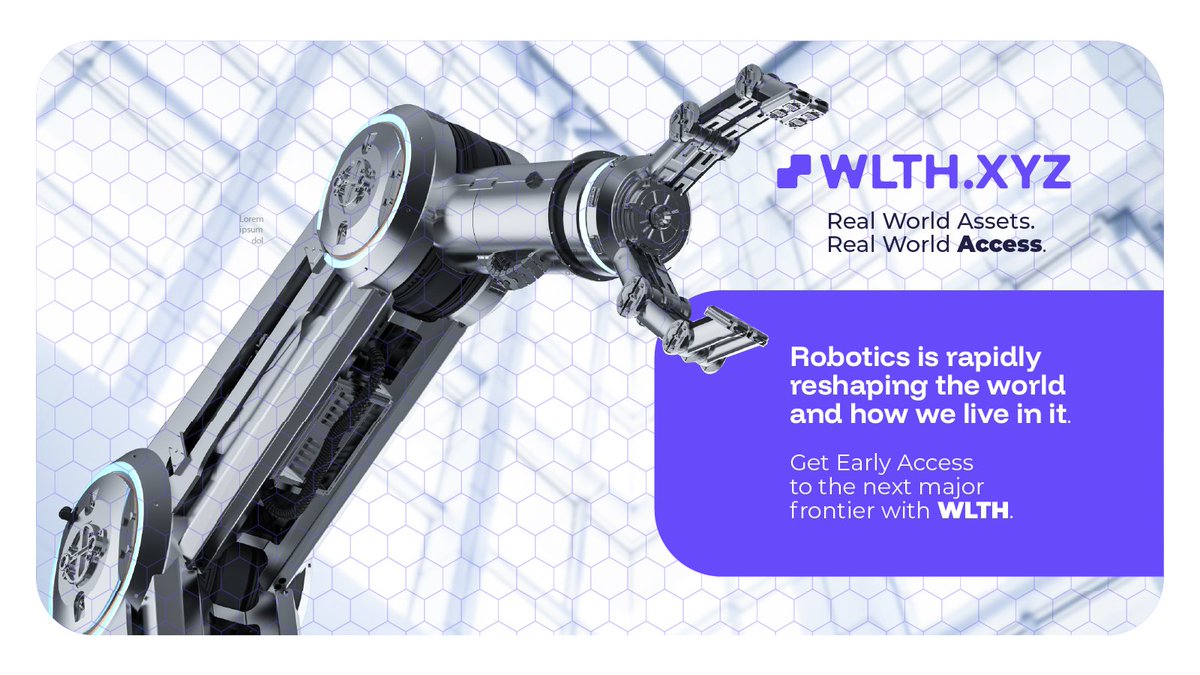 The next technological shift won't happen online. It will move. 🤖

Robotics is leaving labs and entering factories, hospitals, and homes at breakneck speed.

Which industry do you think robotics will transform first?