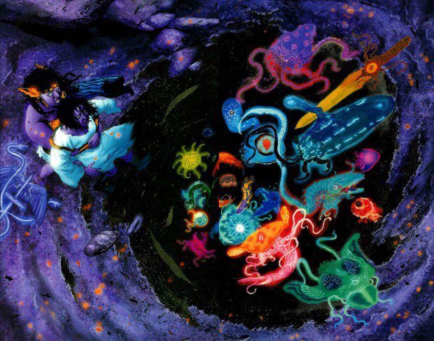 WillPheesh's tweet photo. G’Morning, All!
…Let’s all watch our step this weekend. ;)
#Promethea #20 - Moore, Williams III, Gray, Cox, Klein https://t.co/pDQ6xGpU1j