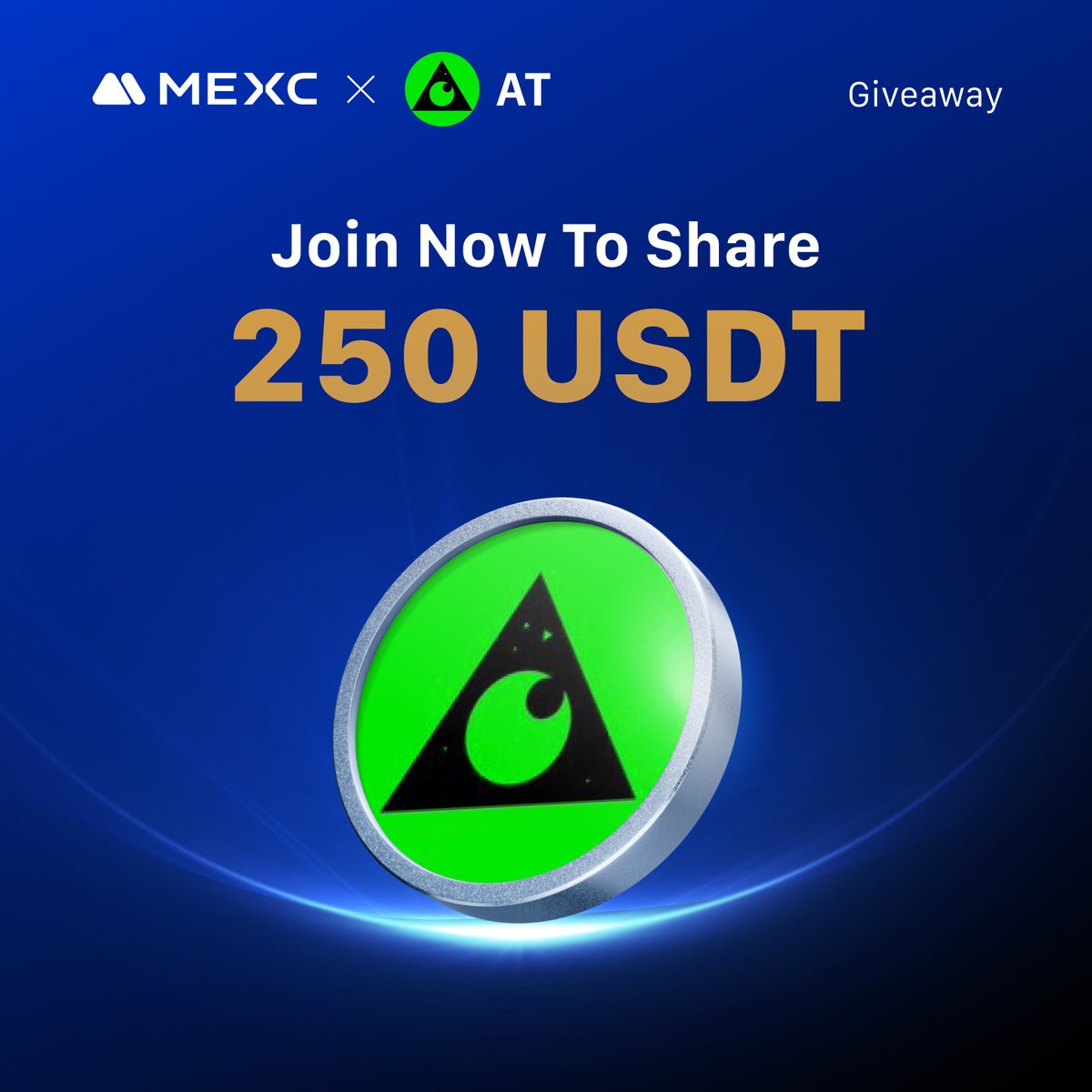 MEXC_Listings (@mexc_listings) on Twitter photo 🎁 #MEXC x <a href="/APRO_Oracle/">APRO |🔶NO.1 Oracle</a> Exclusive Giveaway
👉How to Join:
1️⃣ Follow <a href="/MEXC_Listings/">MEXC_Listings</a>, <a href="/MEXC_Official/">MEXC</a> and <a href="/APRO_Oracle/">APRO |🔶NO.1 Oracle</a>
2️⃣ Like, RT & Tag 3 friends
3️⃣ Comment “Trade $AT with #MEXC0Fee” + your MEXC UID
💰 Reward: 10 lucky winners will share a 250 USDT
⏱️ Period: Now ~ Oct 28
Trade 🎁 #MEXC x <a href="/APRO_Oracle/">APRO |🔶NO.1 Oracle</a> Exclusive Giveaway
👉How to Join:
1️⃣ Follow <a href="/MEXC_Listings/">MEXC_Listings</a>, <a href="/MEXC_Official/">MEXC</a> and <a href="/APRO_Oracle/">APRO |🔶NO.1 Oracle</a>
2️⃣ Like, RT & Tag 3 friends
3️⃣ Comment “Trade $AT with #MEXC0Fee” + your MEXC UID
💰 Reward: 10 lucky winners will share a 250 USDT
⏱️ Period: Now ~ Oct 28
Trade