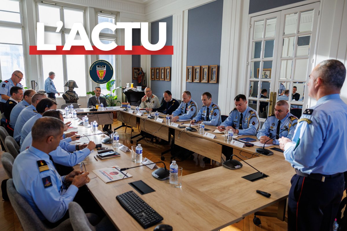 PompiersParis's tweet image. Ce matin, Monsieur Christophe Mauriet, secrétaire général pour l’administration du ministère des Armées, a été accueilli au quartier général de Champerret.

Cette visite a été l’occasion de présenter la Brigade de sapeurs-pompiers de Paris, son organisation, ses missions et les…