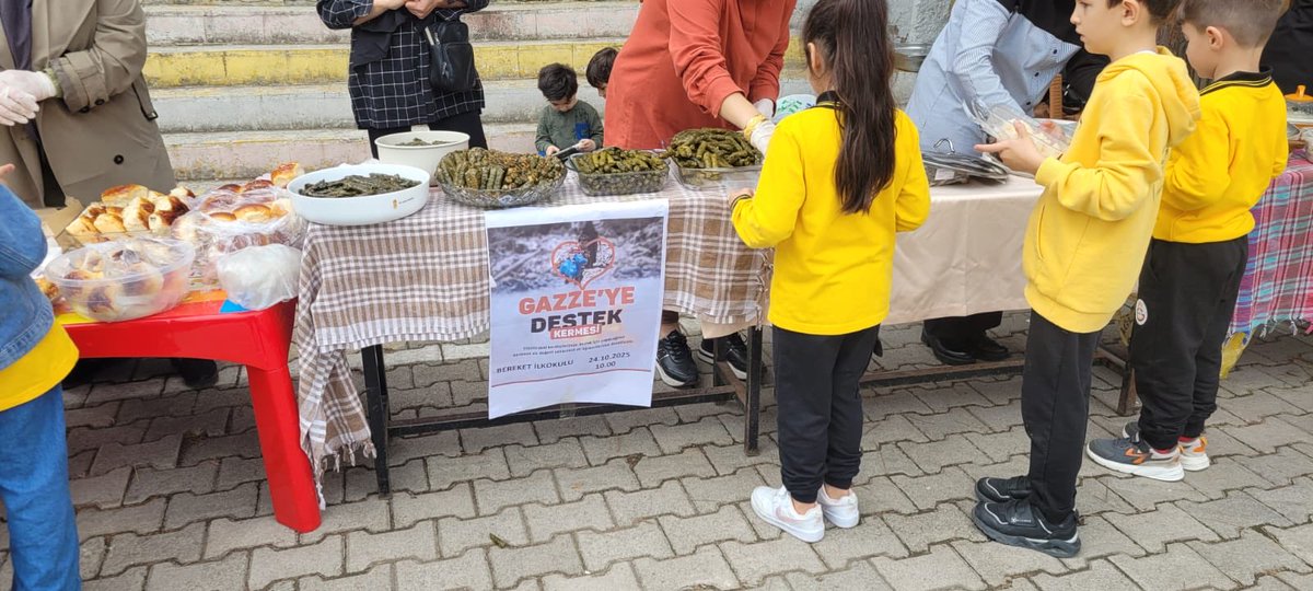 📌 Gazze İçin İyilik Seferberliği

İlçemizde “ÇEDES Gazze İçin Seferber” etkinlikleri kapsamında okullarımızda Gazze yararına kermes düzenlendi. 20-26 Ekim tarihleri arasında gerçekleştirilen kermese büyük ilgi gösterildi.