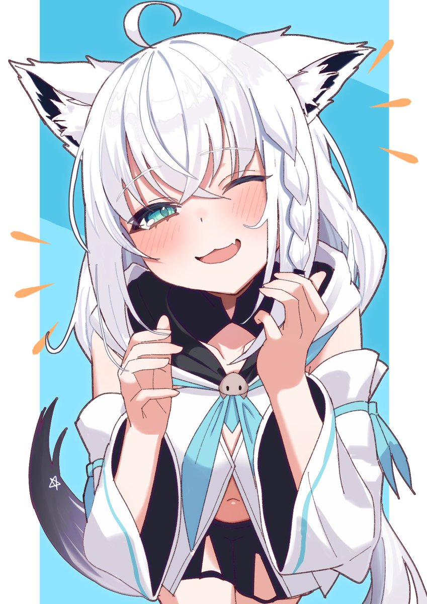 んへへ～
 #絵フブキ
