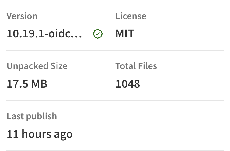 ZoltanKochan's tweet image. Surprisingly, none of the package managers are published using OIDC publishing today. Even npm CLI.

I did configure OIDC publishing for @pnpmjs, so it will be &quot;trusted&quot; in the next version