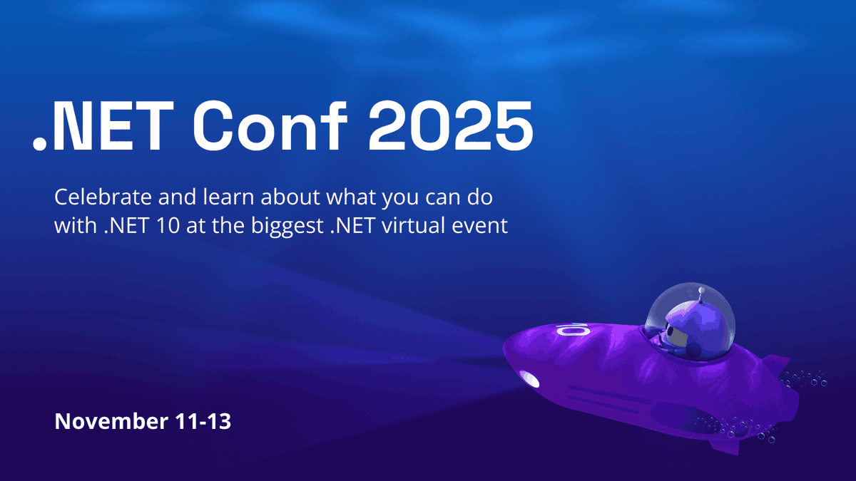 alperebicoglu's tweet image. 📢ABP Framework is sponsoring .NET Conf 2025.
abp.io/community/anno…
#dotnet #dotNETConf #AbpFramework