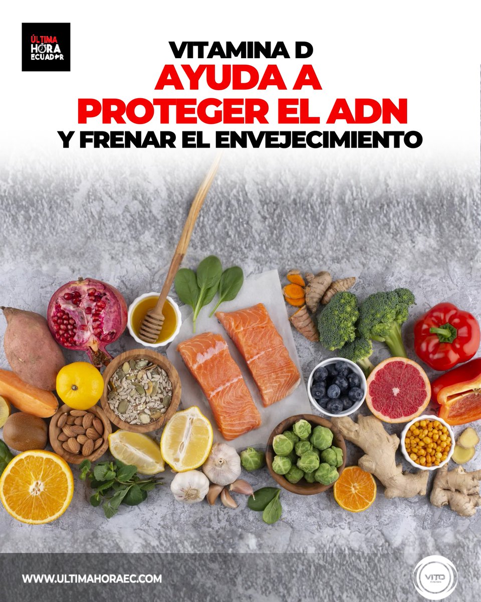 Un estudio en EE. UU. sugiere que la vitamina D podría ayudar a conservar la longitud de los telómeros, clave en el envejecimiento celular. Se recomienda consultar al médico antes de tomar suplementos y mantener hábitos saludables.