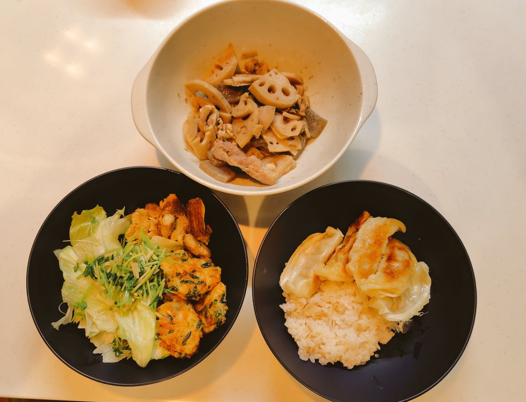 お疲れさまです♪今日の夜ご飯😊