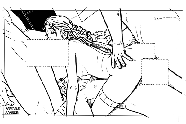 Full sketch on my Patreon: patreon.com/raffaele_marin………   

#hentai #NSFW