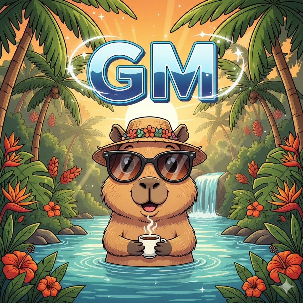 What a great day! GM to who says GM😻