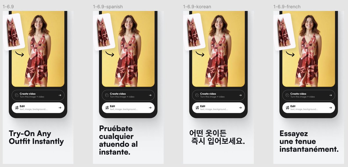 VishuKollapudi's tweet image. Localizing your App Store screenshots is a huge pain.
You can try Localize plugin in Figma or use Picasso app
